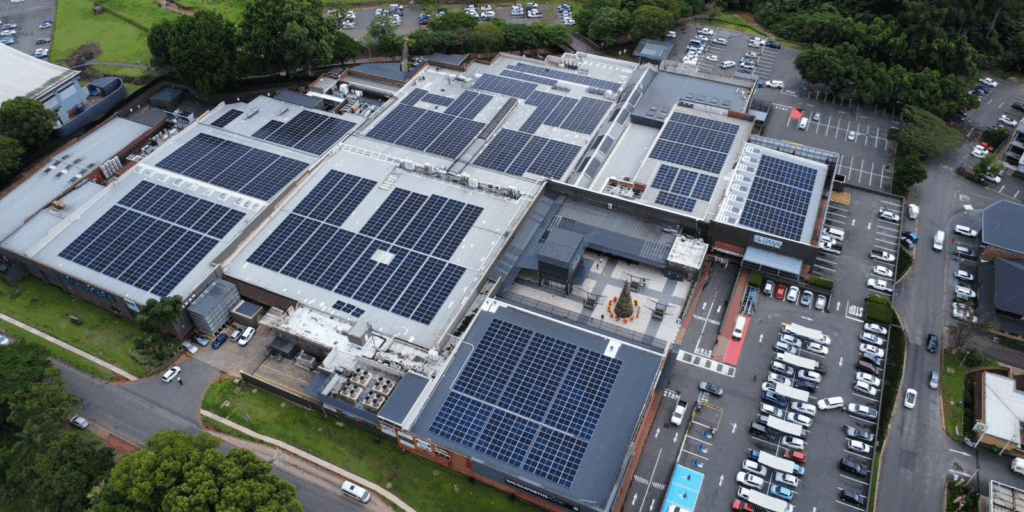 Commercial Solar for Retail in South Africa with Luken Solar